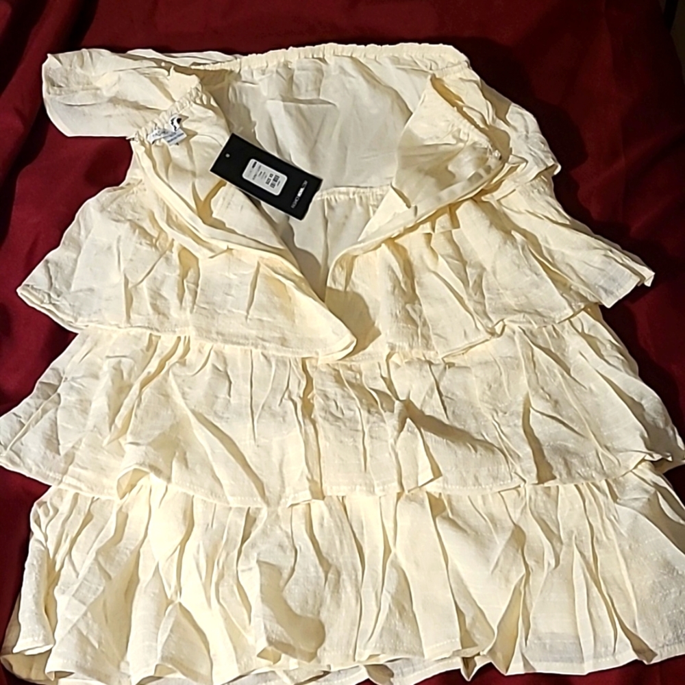 Ruffle Mini Dress - Picture 2 of 3